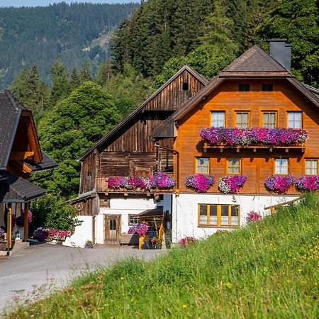 람자우 암 다흐스타인 Bio-Bauernhof Grundlehnerhof 게스트하우스 외부 사진